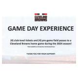 Cleveland Browns Club Level Tickets & Field Passes