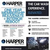 Harper Auto Wash - One Year of Unlimited Membershp