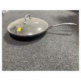 COMMERCIAL COOKWARE 13" SKILLET WITH LID