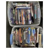 2 TOTES OF MOVIE DVD