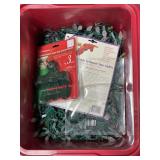 4 TOTES OF CHRISTMAS LIGHTS