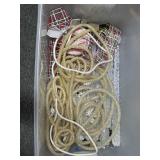 3 TOTES OF ASSORTED CHRISTMAS LIGHTS AND EXT.