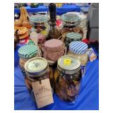 KITCHEN DECOR JARS.