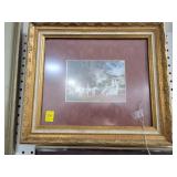 HORSE AND CARRIAGE PRINT BY R. CARTER.