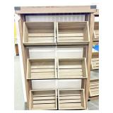 RETAIL DISPLAY RACK - 42" X 16" X 66".