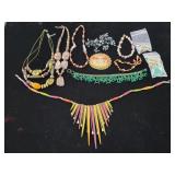 COSTUME JEWELRY: NECKLACES, ETC..