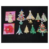 COSTUME JEWELRY: CHRISTMAS JEWELRY.