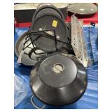 CALPHALON COOKIE SHEETS, PANS, RACK, ETC.