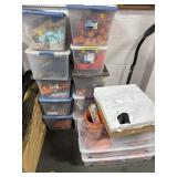 COLLECTION OF HALLOWEEN AND OTHER HOME.