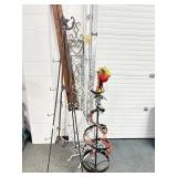 WROUGHT IRON TREE FRAMES, HANGER & DECOR.