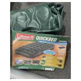 TWIN SIZE COLEMAN AIR MATTRESS WITH AIR PUMPS