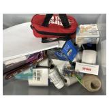 FIRST AID KIT, OFFICE SUPPLIES, ETC..
