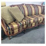 FRENCH STYLE UPHOLSTERED 7 FT. SOFA.