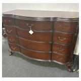 FEDERAL STYLE 4 DRAWER CHEST - MAHOGONY -.