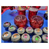 VOTIVE AND CANDLE HOLDERS