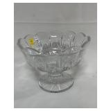 9" CRYSTAL COMPOTE