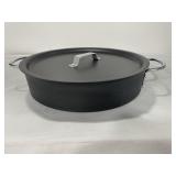 12" COMMERCIAL COOKWARE PAN WITH LID