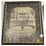 MANSION HOUSE BY ANGIE COOK - FRAMED AND .