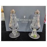 WATERFORD DRISCOLL CRYSTAL SALT AND PEPPER