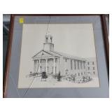"FIRST BAPTIST CHURCH" BY AL RUDD #54/250 -.