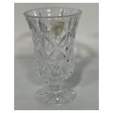 7" CRYSTAL CANDLE STICK HOLDER