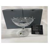 2 WATERFORD 7" COMPOTE - NEW IN BOX