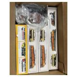 "N" AND "HO" GAUGE TRAIN CARS, TRACK, ETC. -
