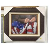 SEWING THE FLAG BY DAVENPORT #246/800 - NEW -