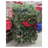 LARGE SIZE CHRISTMAS WREATHS AND GREENERY