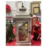 CANDLE LANTERN WITH HOLY FAMILY