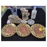 VASES, RING HOLDER, TRAYS, ETC..