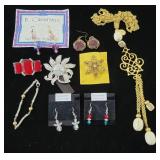 COSTUME JEWELRY: NECKLACES, ETC..