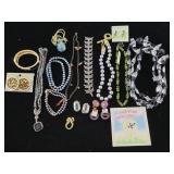 COSTUME JEWELRY: NECKLACES, ETC..
