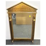 DECORATIVE WALL MIRROR - 19" X 32".