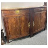 ASIAN DESIGN SIDEBOARD/SERVER MARBLE TOP -.