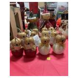 APPLE HEAD GUORD ANGELS AND ELFS