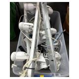 HOUSEHOLD LIGHT BULBS AND FIXTURES.