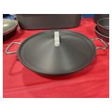 13" COMMERCIAL COOKWARE PAN WITH LID