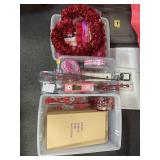 VALENTINES DAY DECORATIONS - 3 TOTES