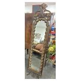 METAL FLOOR MIRROR - 76" HIGH.