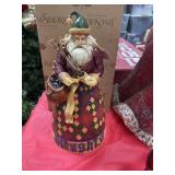 JIM SHORE "HE KNOWS" SANTA