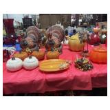 COLLECTION OF FALL DECORATIONS