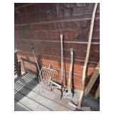 BRUSH AXE, SINGLE BIT AXE, HOE, ETC.