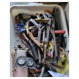 2 TOTES OF ASSORTED HAND TOOLS