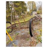 ANTIQUE HAY RAKE