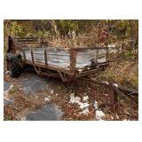 ANTIQUE FARM MANURE SPREADER