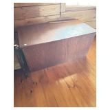 WOODEN BLANKET CHEST