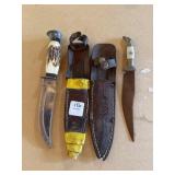 EDGEMARK FIXED BLADE KNIFE AND CARNIVAL PRIZE