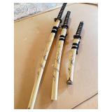 3 SAMURAI SWORD SET - FANTASY SWORDS