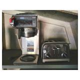 BUNN COFFEE MAKER AND TOASTER